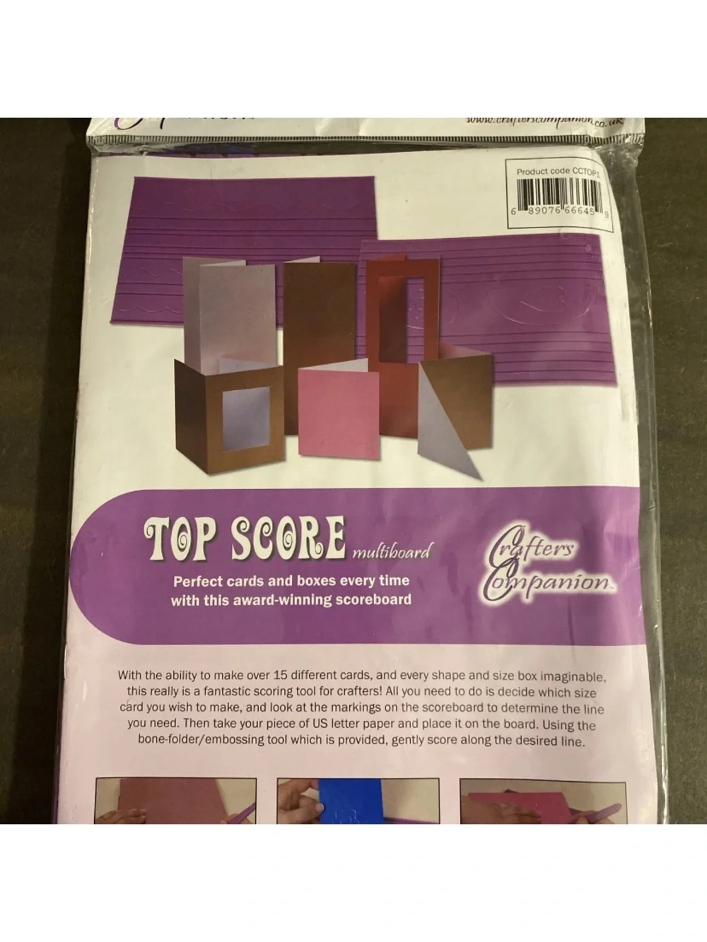 Crafter's Companion - TOP SCORE MULTIBOARD - For Cards + Boxes NEW SEALED